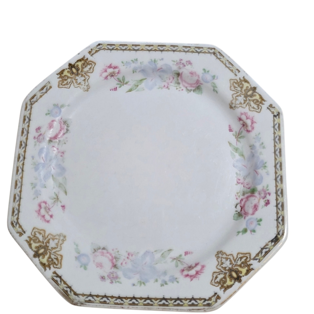 Royal Stafford Bone China Iris Pattern Saucer Plate